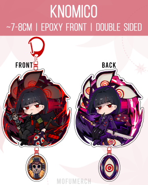 Red Eyes & Penitence Ryoshu Charm - Knomico