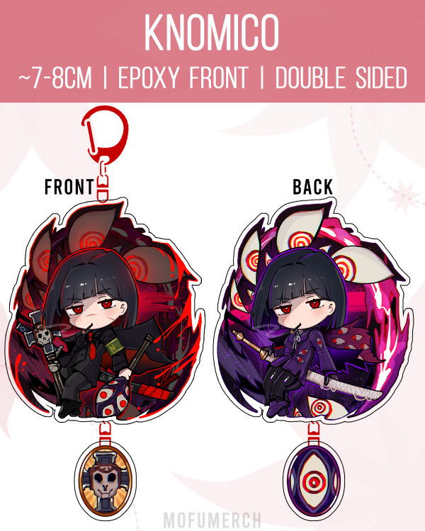 Red Eyes & Penitence Ryoshu Charm - Knomico